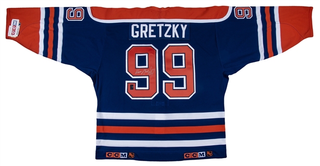 Wayne Gretzky Signed Edmonton Oilers Authentic Jersey (WGA)